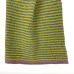 Shorter horizontal striped scarf - Lilly